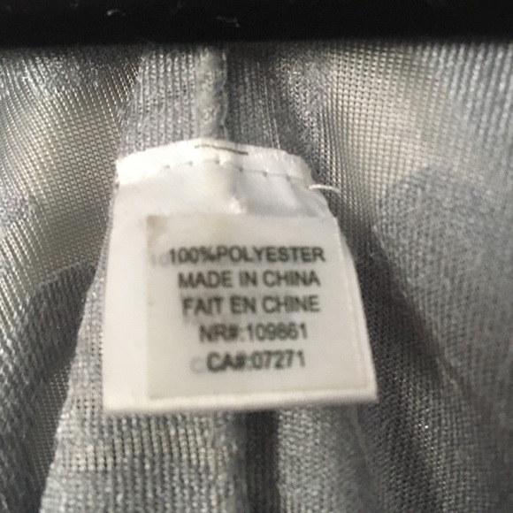 Emanuel Geraldo Gray Floral Velour Kimono Fringe Open Cardigan Draped‎ Tassels - Picture 2 of 8